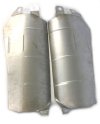 1970-1974 Dodge and Plymouth E-Body Muffler Heat Shields